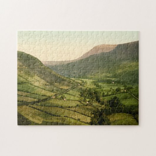 Puzzle Glenariff, comté Antrim, Irlande du Nord (Horizontal)