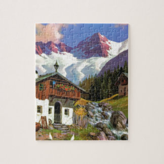 Puzzle Gletcherwelt, Suisse