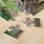 Puzzle, glimlende boom legpuzzel (Zijkant)