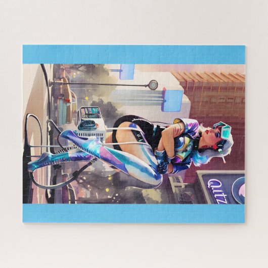 Puzzle Glitz, Qitz et Glamor Ken Gage Art (Horizontal)