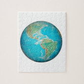 Puzzle Globe (Vertical)