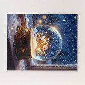 Puzzle Globe des neiges Wonderland (Horizontal)