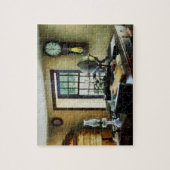 Puzzle Globe, livres et lampes (Vertical)