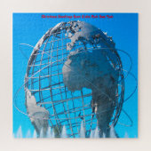 Puzzle Globe Park New York Jigsaw (Horizontal)