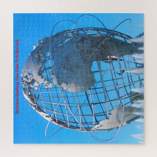 Puzzle Globe Park New York Jigsaw (Vertical)