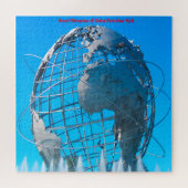 Puzzle Globe Park New York Jigsaw (Horizontal)