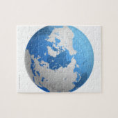 Puzzle Globe transparent (Horizontal)