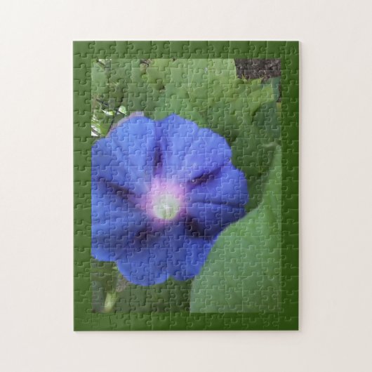 Puzzle gloire du matin bleu (Vertical)