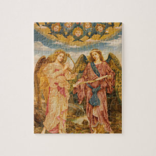 Puzzle Gloria in Excelsis (1893) par Evelyn De Morgan