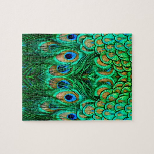 Puzzle Glorious Peacock (Horizontal)