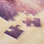 Puzzle Glowing Mandala Meditation Woman Custom Name       (Côté)