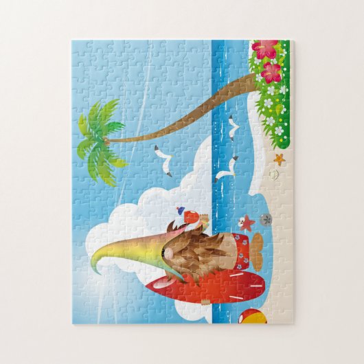 Puzzle Gnome Beach (Vertical)