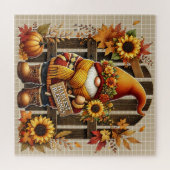 Puzzle Gnome d'Automne (Horizontal)