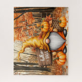 Puzzle Gnome d'Automne (Vertical)