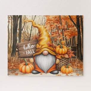 Puzzle Gnome d'Automne