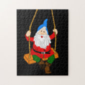 Puzzle Gnome de jardin sur une aile (Vertical)
