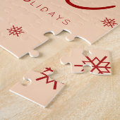 Puzzle Gnome de Noël Hygge pour les fêtes de neige (Côté)