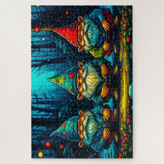 Puzzle gnome forestier (Vertical)