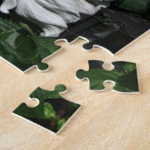 Puzzle Gnome heureux de jardin (Côté)