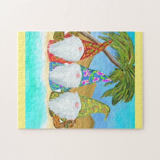 PUZZLE GNOMES DE PLAGE (Horizontal)