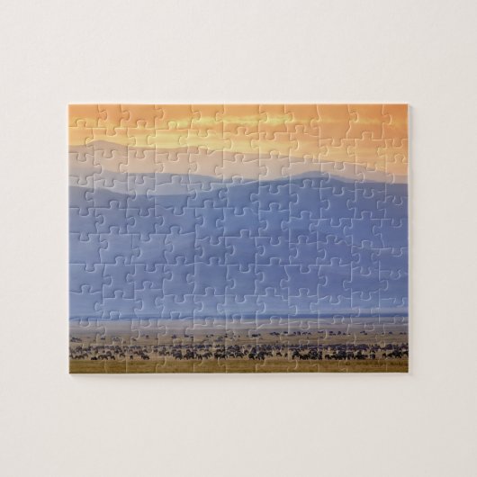 Puzzle Gnou pendant la migration, Connochaetes (Horizontal)