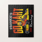 Puzzle Go Kart Racing Personnalisé Motorsport Karting (Vertical)