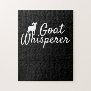 Puzzle Goat Whisperer Cute Goat Lover Farm Animal Farming