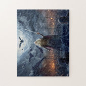 Puzzle God Odin leads Einherjer Warrior of Asgards (Vertical)