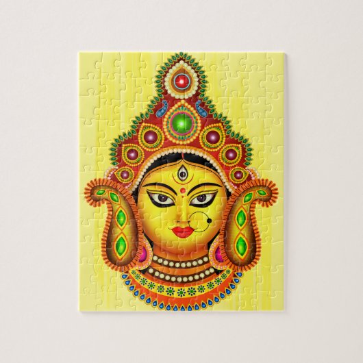 Puzzle Goddess Durga (Dussehra Festival) (Vertical)