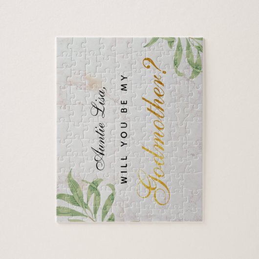 Puzzle Godmère Proposition Folithe Faux Gold Script Marbr (Vertical)