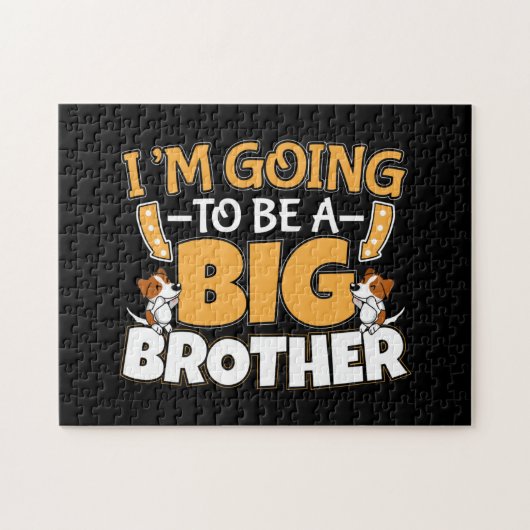 Puzzle Going to Be a Big Brother (Horizontal)