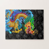 Puzzle Gold et Green Dragon (Horizontal)