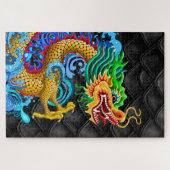 Puzzle Gold et Green Dragon (Horizontal)