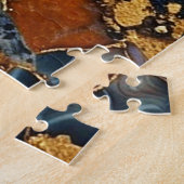 Puzzle Gold Vein Agate (Côté)