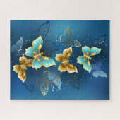 Puzzle Golden butterflies (Horizontal)