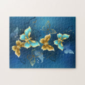 Puzzle Golden butterflies (Horizontal)
