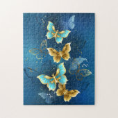 Puzzle Golden butterflies (Vertical)