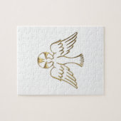 Puzzle Golden Descent du symbole de l'esprit de bois (Horizontal)