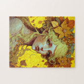 Puzzle Golden Elf Fairy Fae Imaginaire Art (Horizontal)