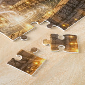 Puzzle Golden Elven Fantasy Light Impressionist Fantasy (Côté)