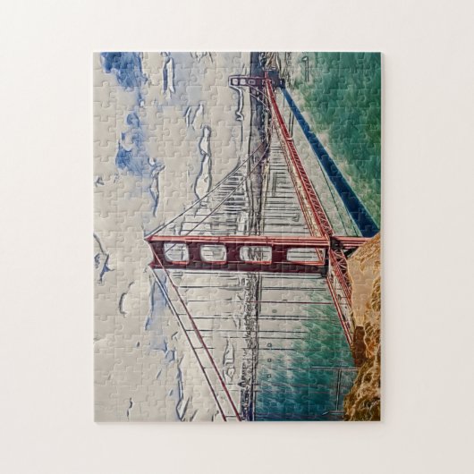 Puzzle Golden gate bridge (Vertical)