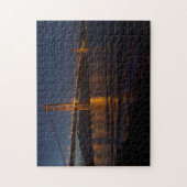 Puzzle Golden Gate Bridge à la nuit (Vertical)