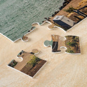 Puzzle Golden Gate Bridge Californie. voeux de Noël (Côté)