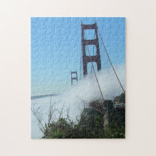 Puzzle - Golden Gate Bridge in mist Legpuzzel