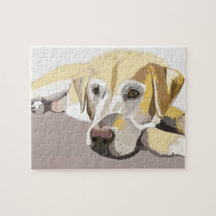 Puzzle Golden Labrador