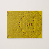 Puzzle Golden Lion Head Art (Horizontal)