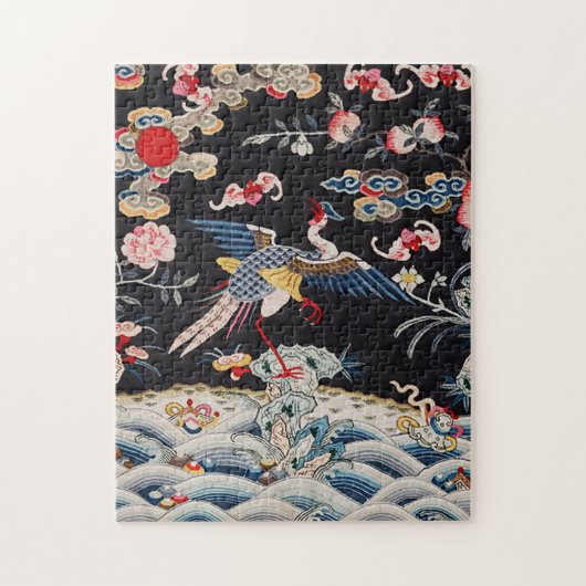 Puzzle Golden Pheasty & Quing Dynasty /Chine impériale (Vertical)