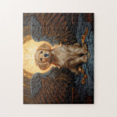 Puzzle Golden Retriever chiot Angel (Vertical)