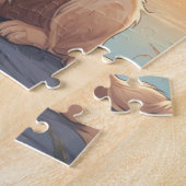Puzzle Golden Retriever dog (Côté)