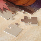 Puzzle Golden Retriever En Automne Quitte L'Art Thanksgiv (Côté)
